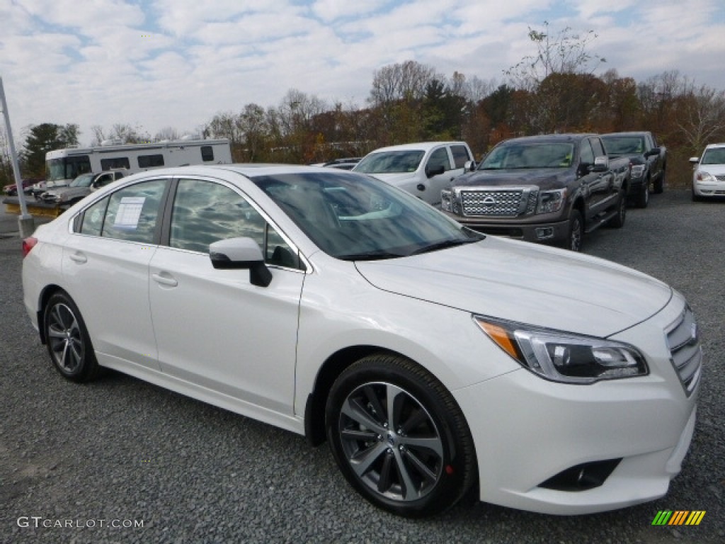 Crystal White Pearl Subaru Legacy