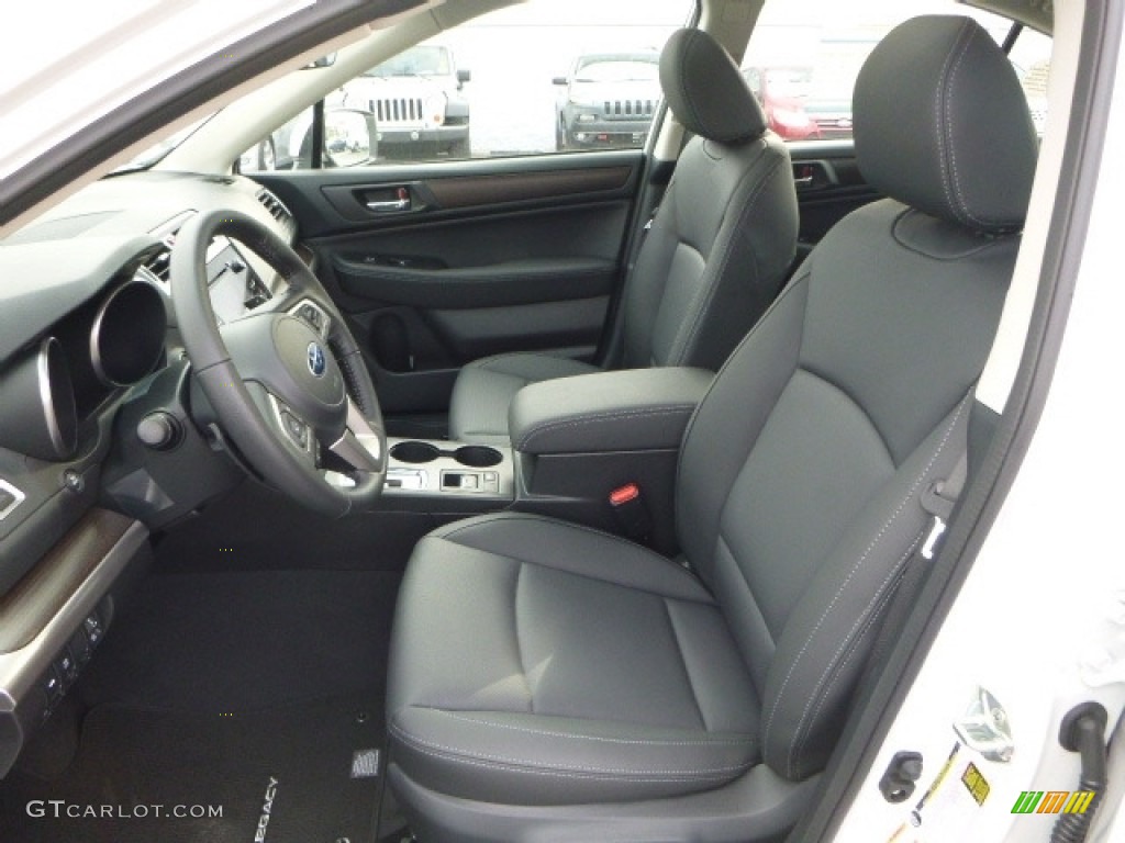 Slate Black Interior 2017 Subaru Legacy 3.6R Limited Photo #117088071