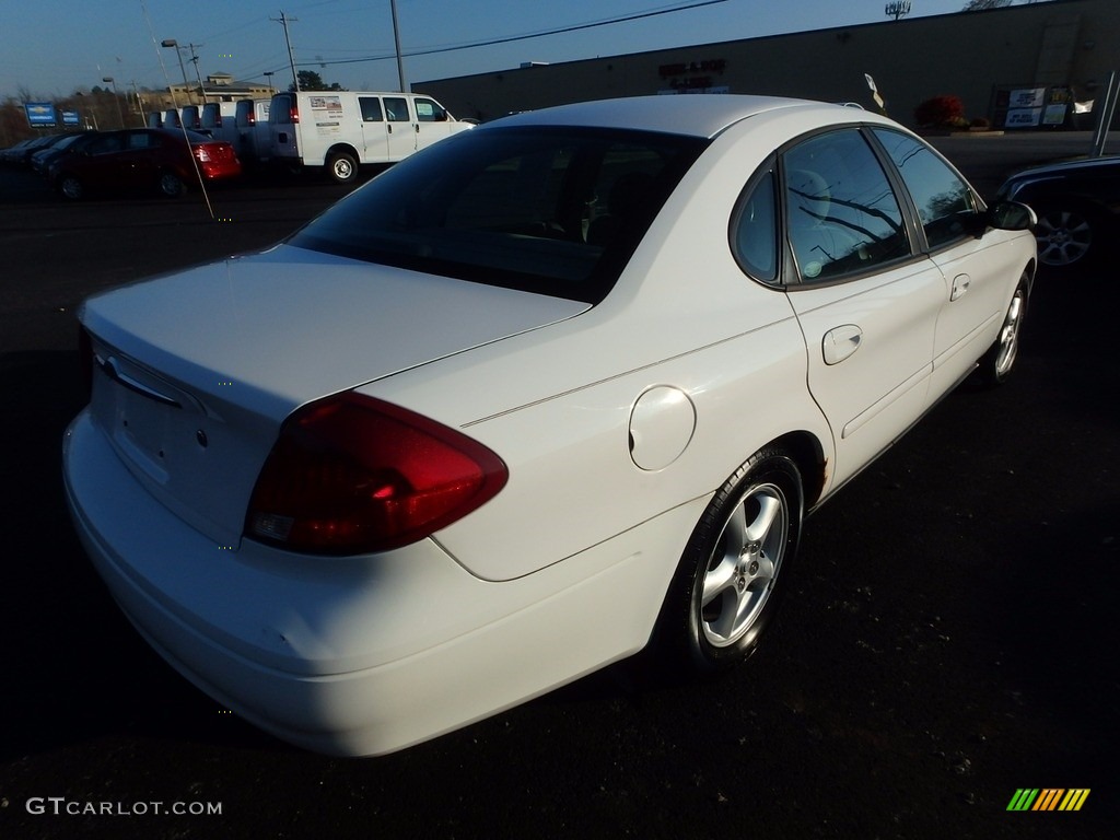 2003 Taurus SES - Vibrant White / Medium Graphite photo #4