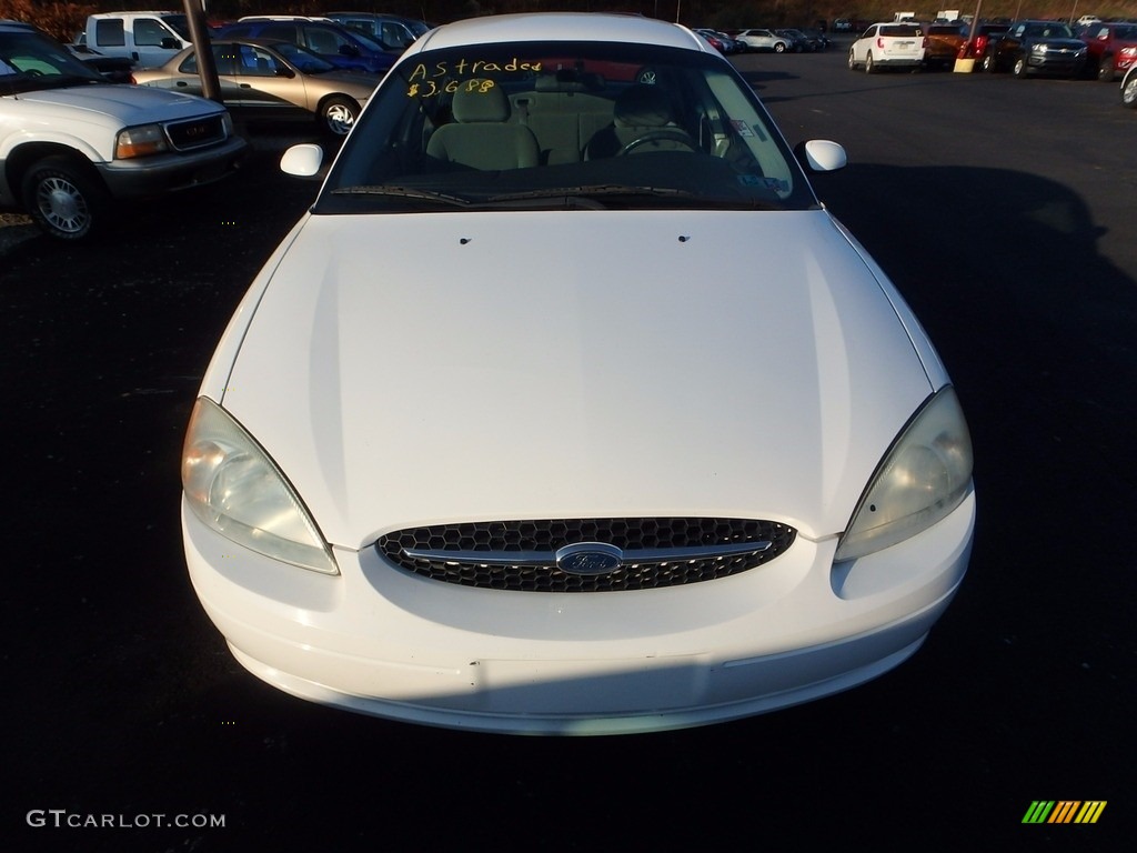 2003 Taurus SES - Vibrant White / Medium Graphite photo #6