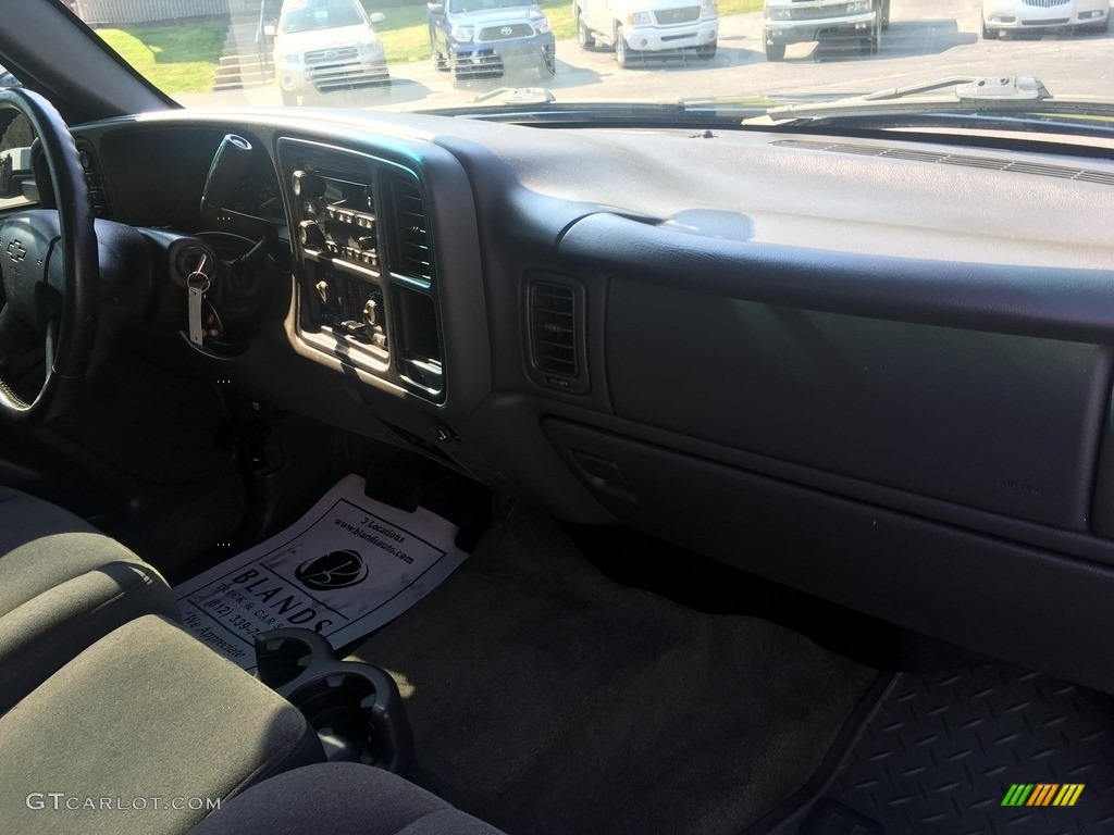 2005 Silverado 1500 LS Crew Cab 4x4 - Dark Blue Metallic / Dark Charcoal photo #34