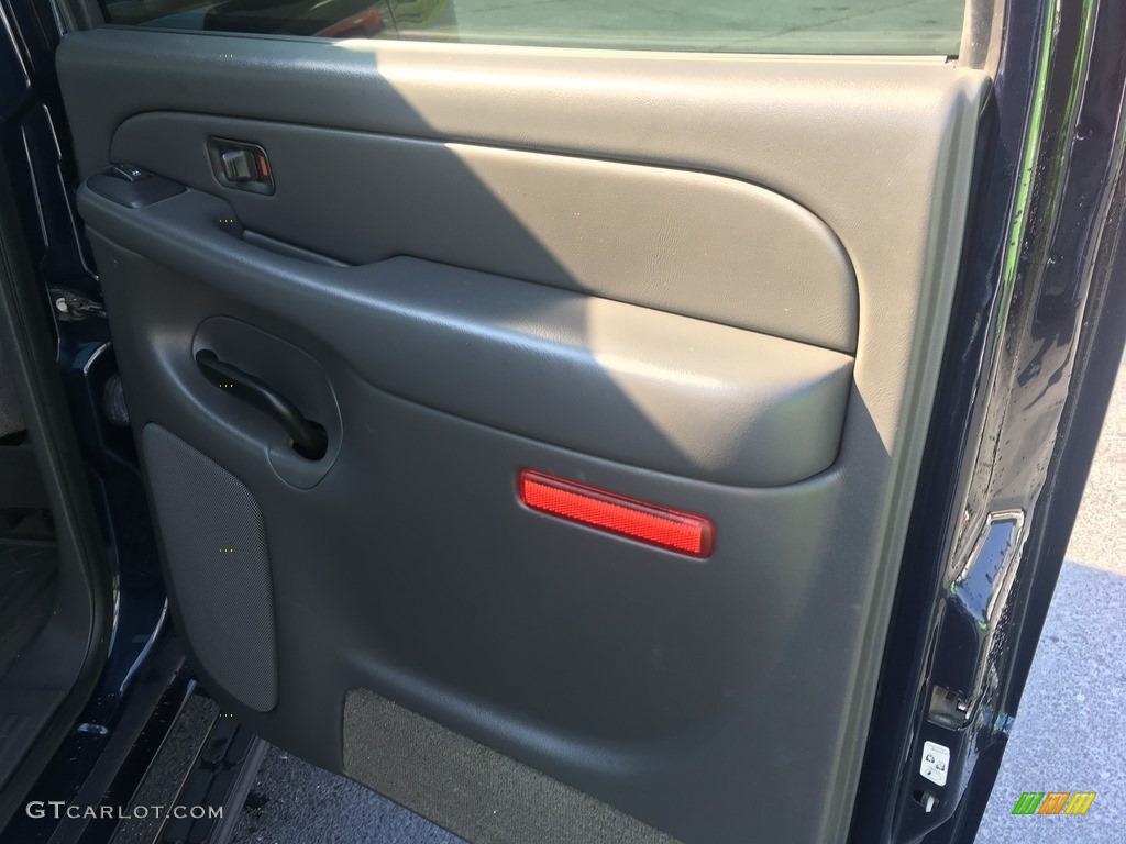 2005 Silverado 1500 LS Crew Cab 4x4 - Dark Blue Metallic / Dark Charcoal photo #40