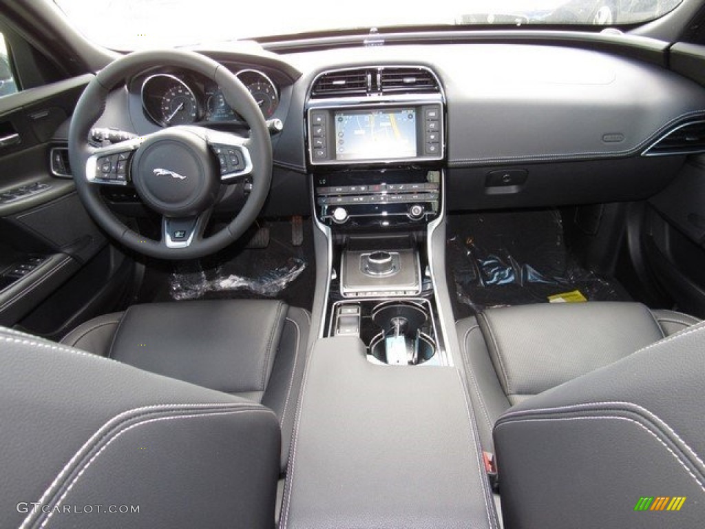 2017 Jaguar XE 35t R-Sport Jet Dashboard Photo #117092056