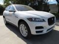 2017 Glacier White Jaguar F-PACE 20d AWD Premium  photo #2