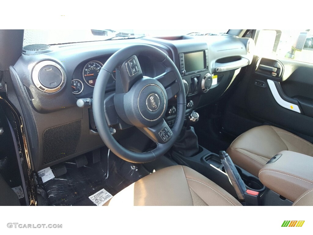 2017 Wrangler 75th Anniversary Edition 4x4 - Black / Black/Dark Saddle photo #9