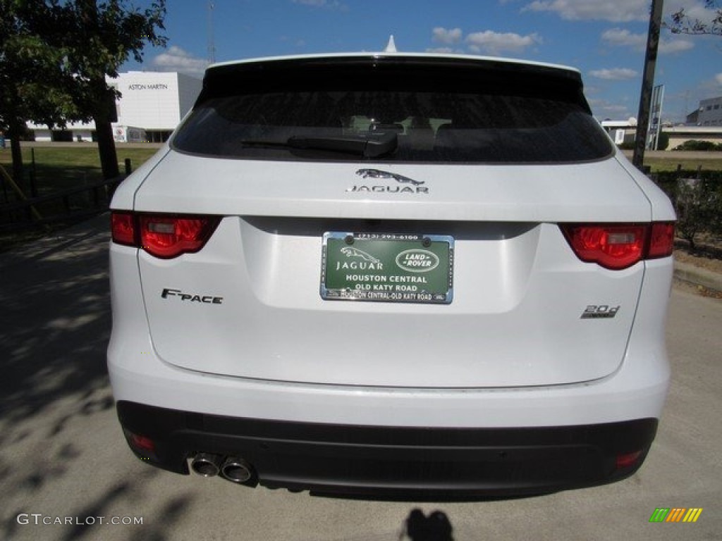 2017 F-PACE 20d AWD Premium - Glacier White / Jet photo #8