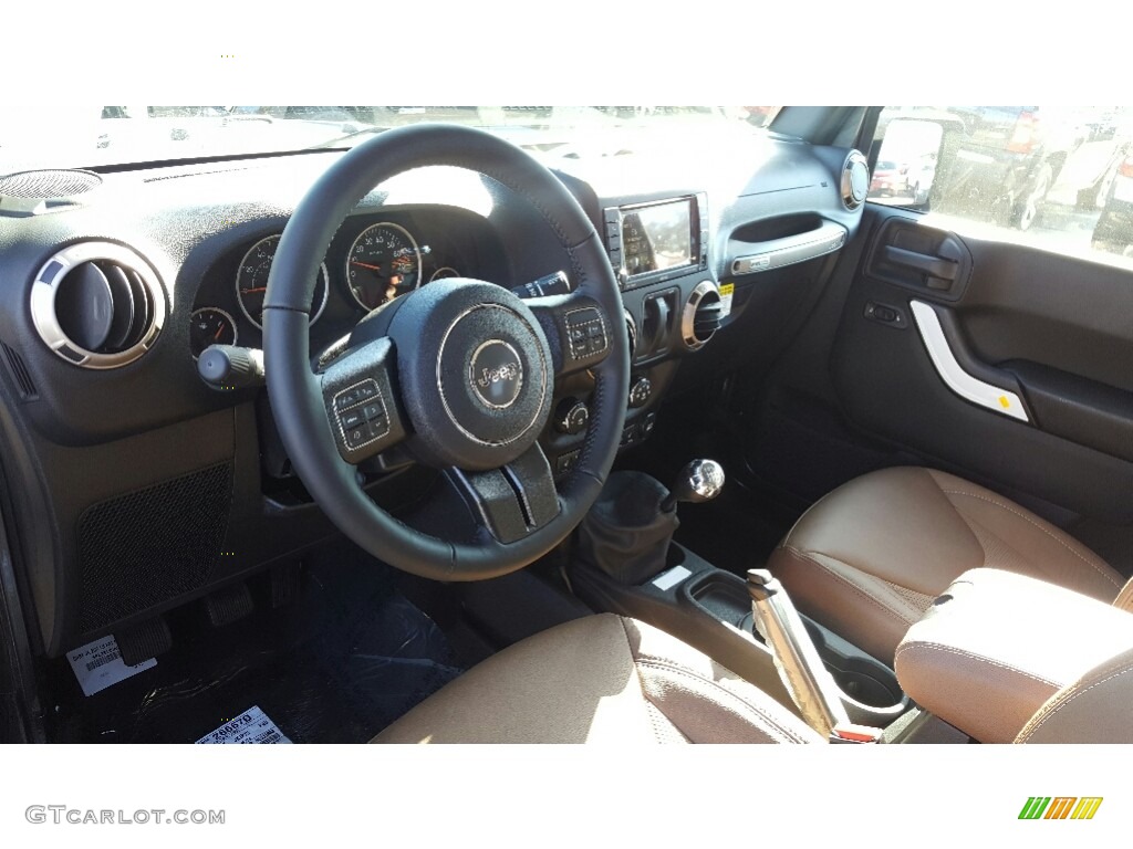 2017 Wrangler 75th Anniversary Edition 4x4 - Granite Crystal Metallic / Black/Dark Saddle photo #9