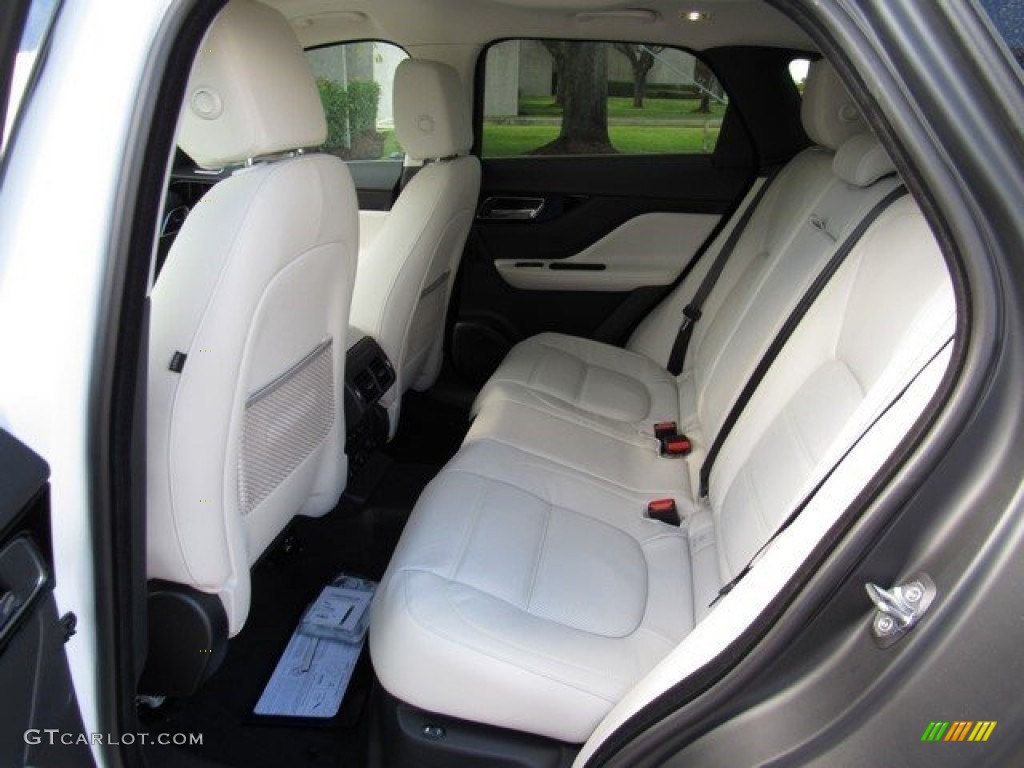 2017 Jaguar F-PACE 35t AWD Prestige Rear Seat Photo #117093991