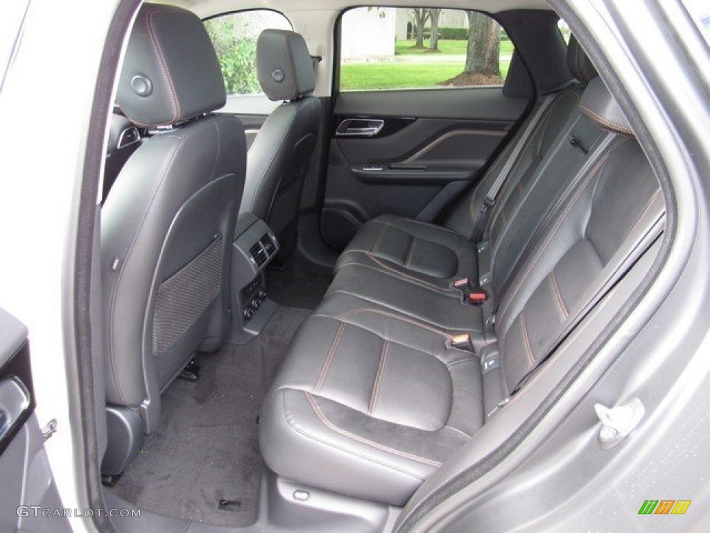 Jet Interior 2017 Jaguar F-PACE 20d AWD Prestige Photo #117094375