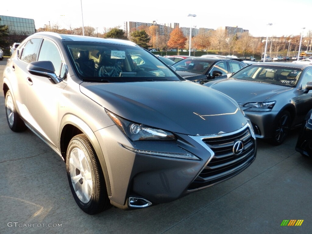 2017 NX 200t AWD - Nebula Gray Pearl / Black photo #1