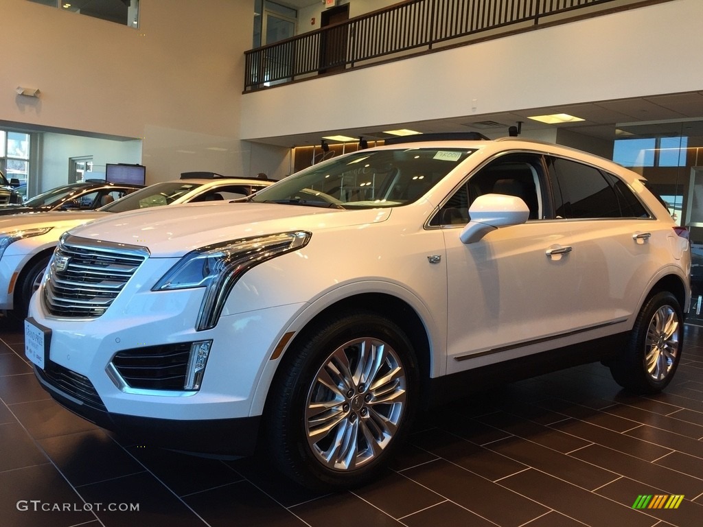 2017 XT5 Premium Luxury AWD - Crystal White Tricoat / Jet Black photo #1