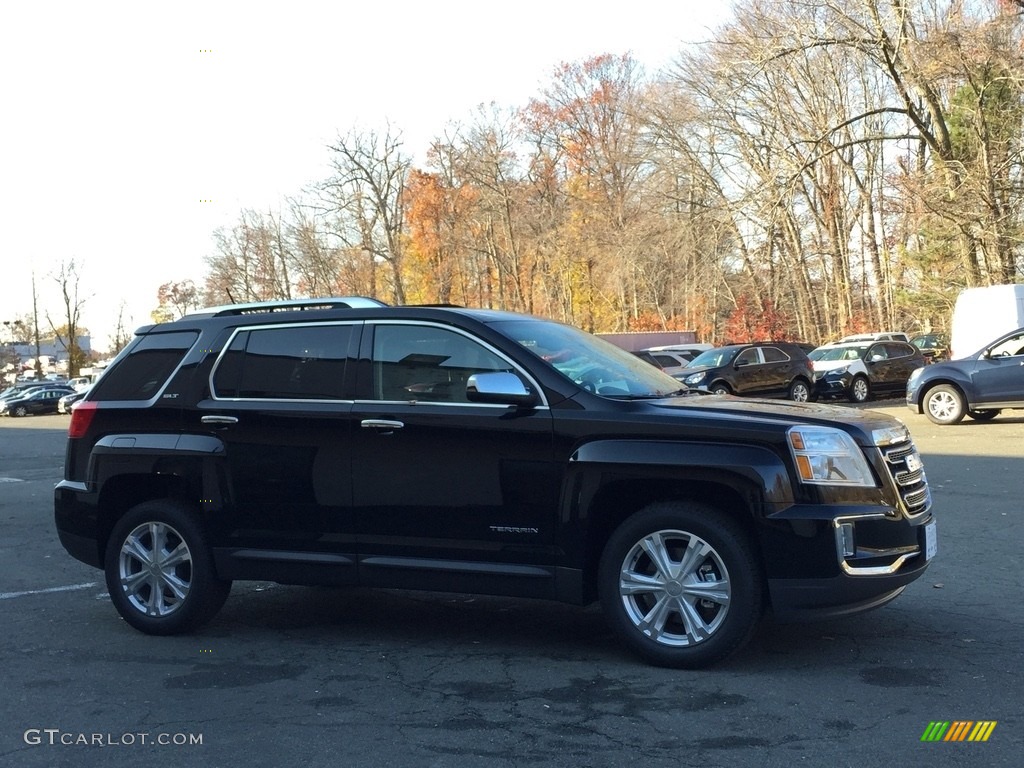 2017 Terrain SLT AWD - Onyx Black / Jet Black photo #3