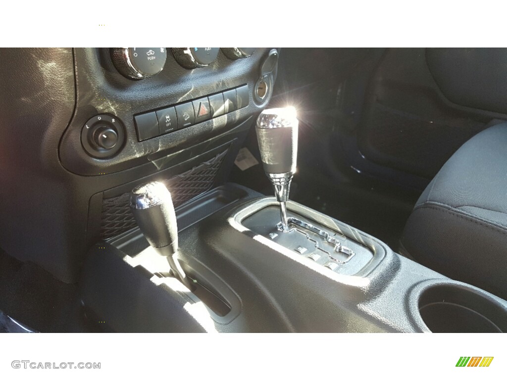 2017 Wrangler Sport 4x4 - Black / Black photo #8