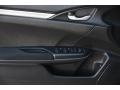 Black 2017 Honda Civic LX Sedan Door Panel