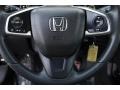 Black 2017 Honda Civic LX Sedan Steering Wheel