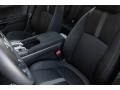 Black 2017 Honda Civic LX Sedan Interior Color