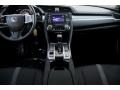 Black 2017 Honda Civic LX Sedan Dashboard