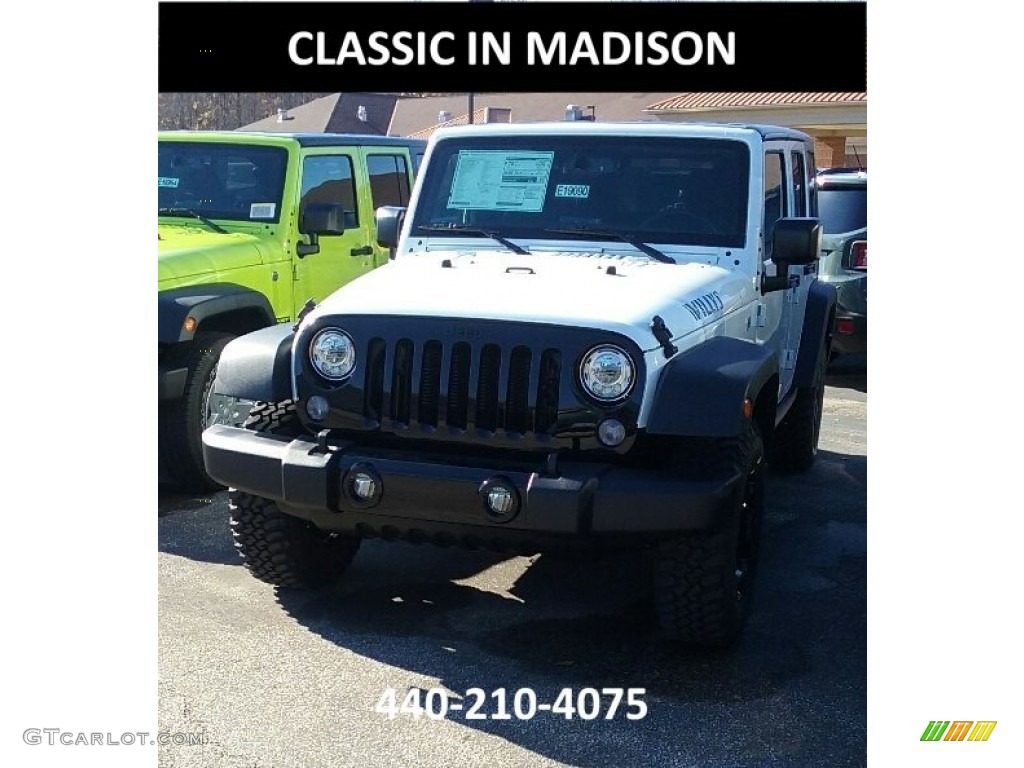 Bright White Jeep Wrangler Unlimited