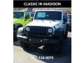 2017 Bright White Jeep Wrangler Unlimited Sport 4x4  photo #1