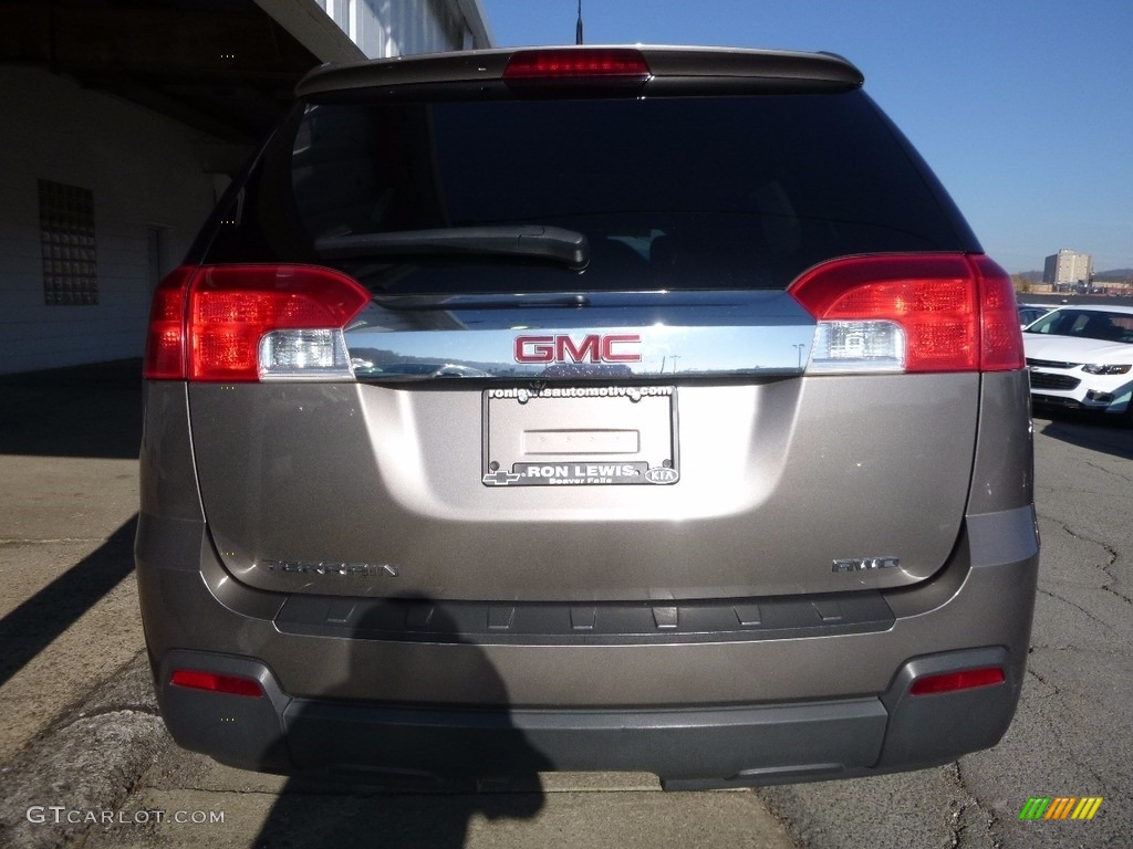 2010 Terrain SLE AWD - Cyber Gray Metallic / Jet Black photo #3