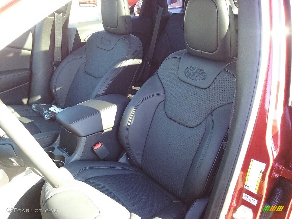 2017 Cherokee Overland 4x4 - Deep Cherry Red Crystal Pearl / Black photo #4