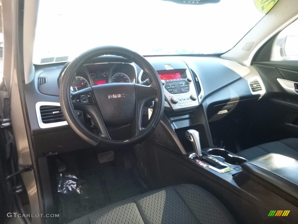 2010 Terrain SLE AWD - Cyber Gray Metallic / Jet Black photo #13