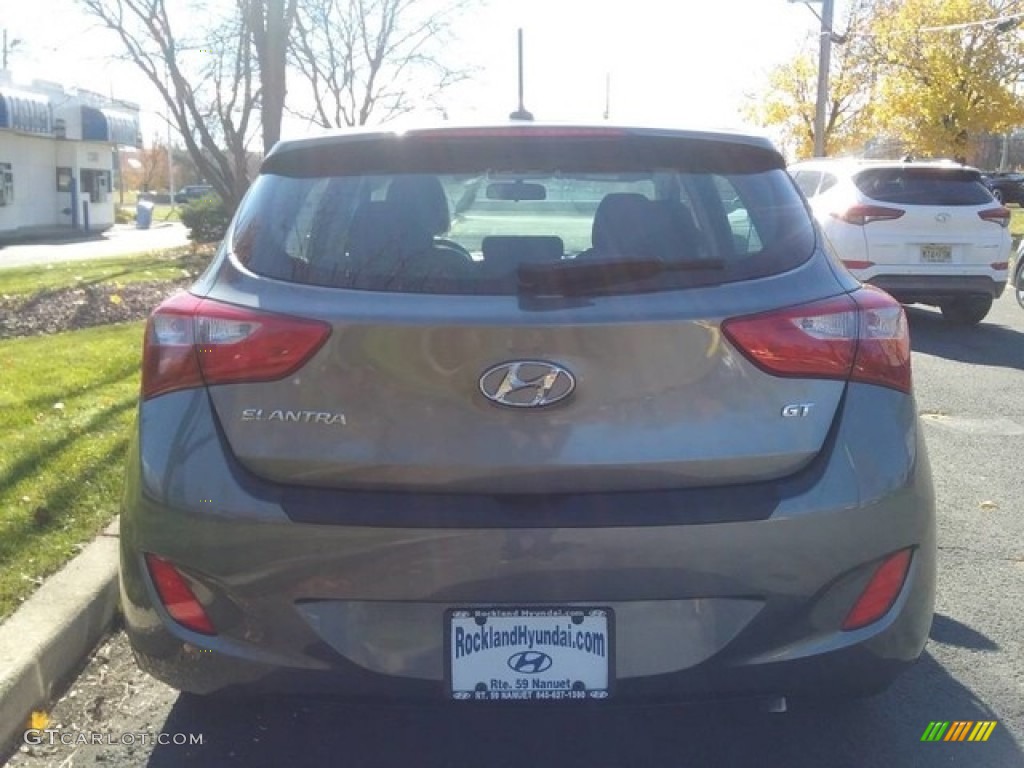 2017 Elantra GT  - Galactic Gray / Black photo #3