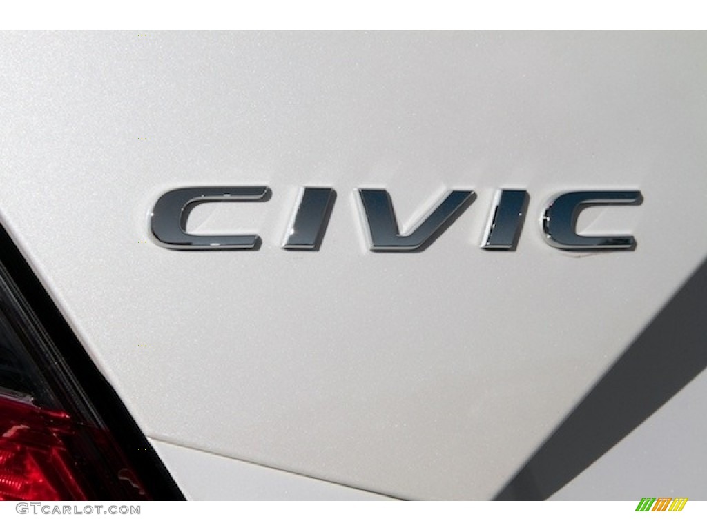 2017 Honda Civic EX Sedan Marks and Logos Photo #117102007