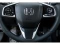 Black 2017 Honda Civic EX Sedan Steering Wheel