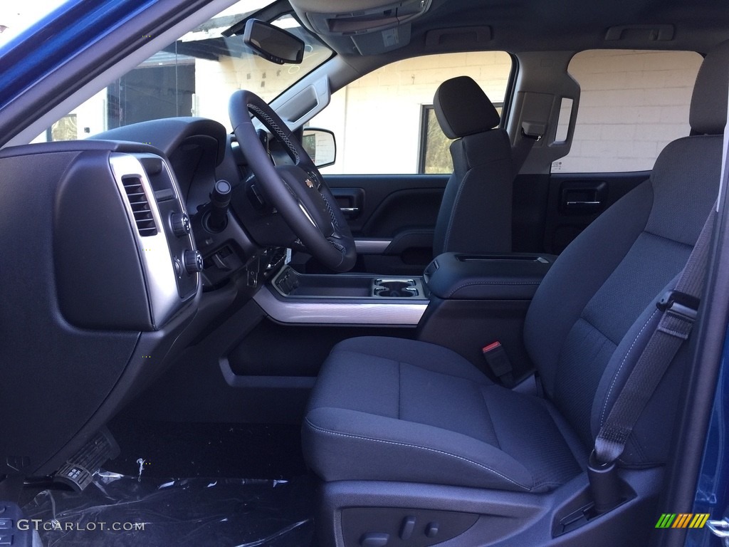 2017 Silverado 1500 LT Double Cab 4x4 - Deep Ocean Blue Metallic / Jet Black photo #9