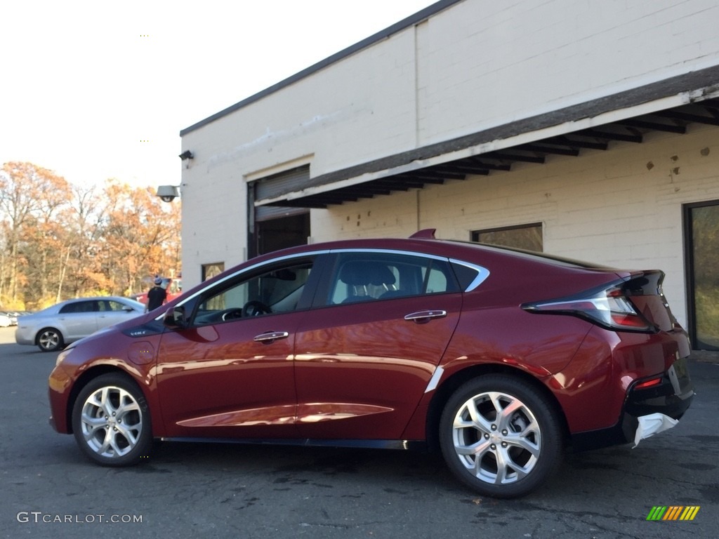 Siren Red Tintcoat 2017 Chevrolet Volt Premier Exterior Photo #117103126