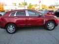 2014 Crystal Red Tintcoat Cadillac SRX Luxury AWD  photo #7