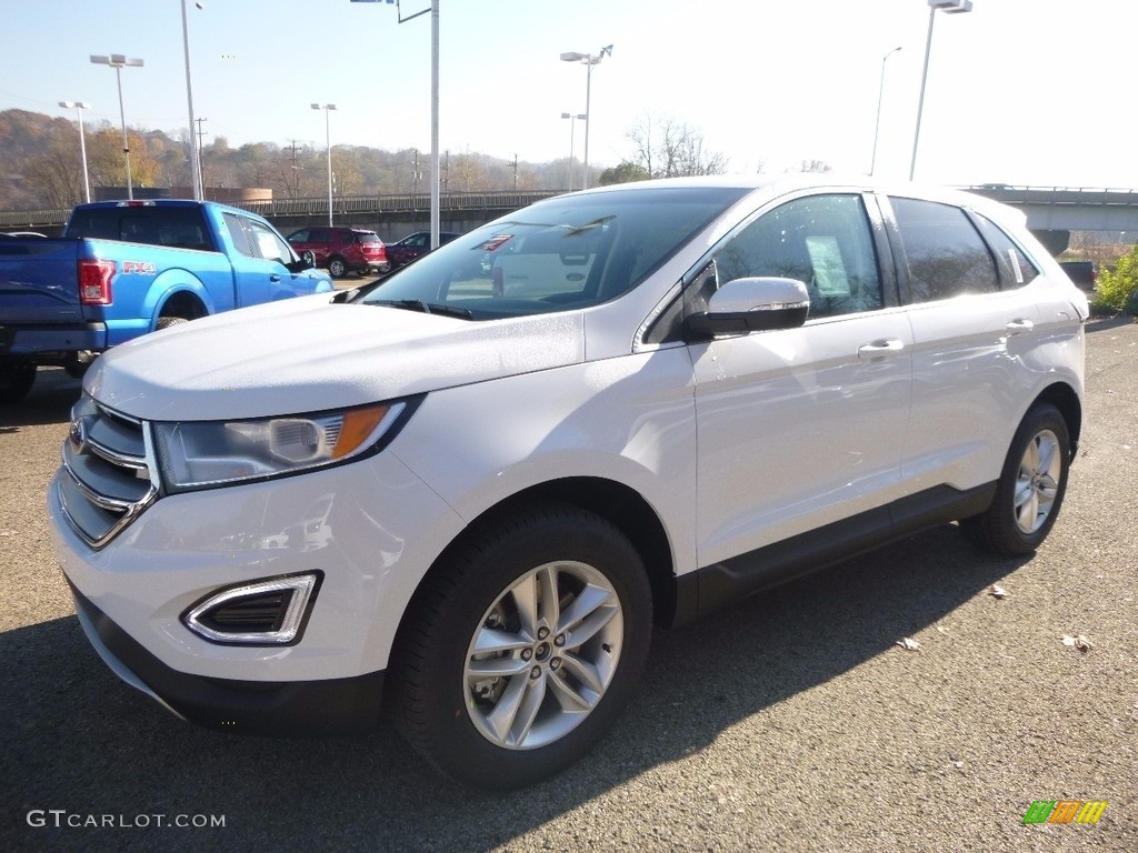 Oxford White 2017 Ford Edge SEL AWD Exterior Photo #117103906