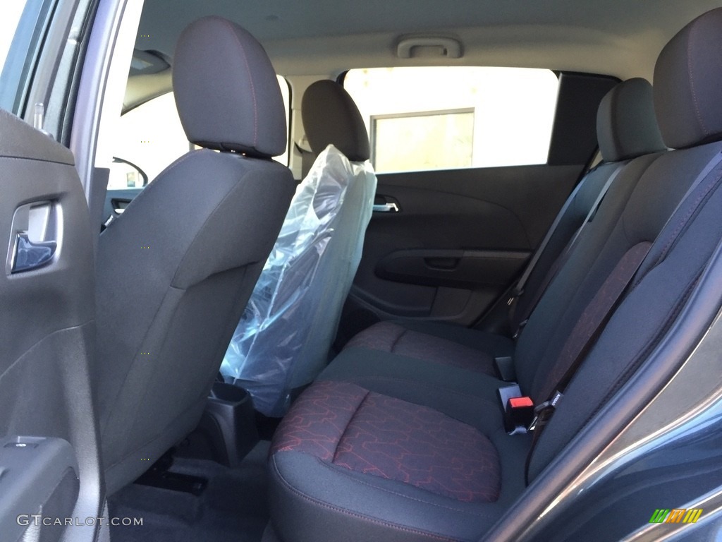 2017 Chevrolet Sonic LT Hatchback Rear Seat Photo #117103942