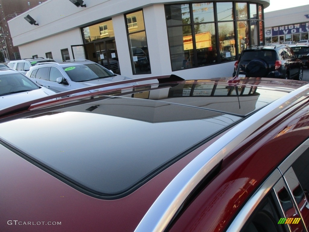 2014 SRX Luxury AWD - Crystal Red Tintcoat / Ebony/Ebony photo #29