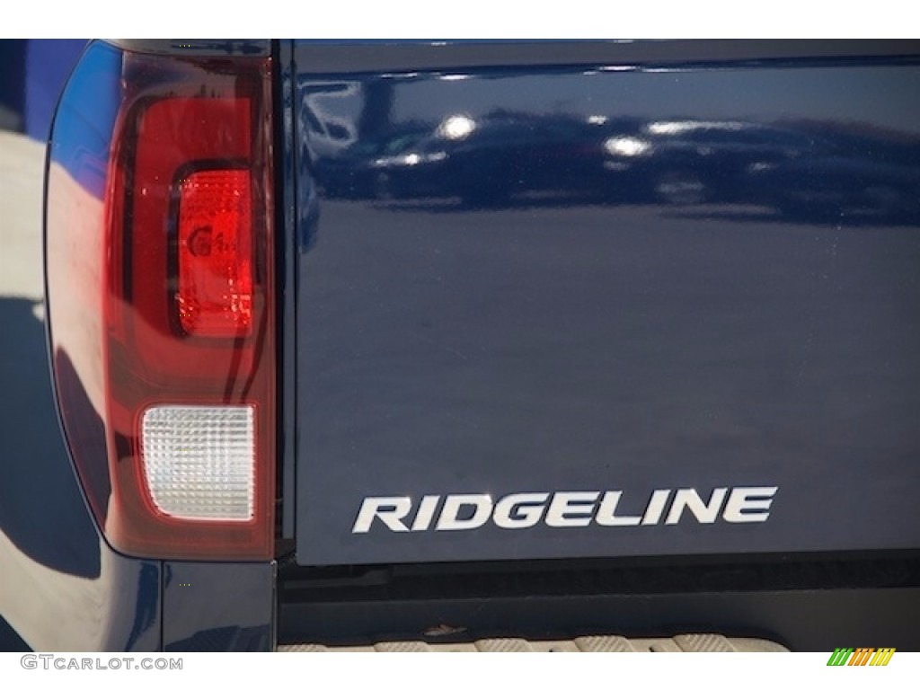 2017 Ridgeline RTL - Obsidian Blue Pearl / Gray photo #3