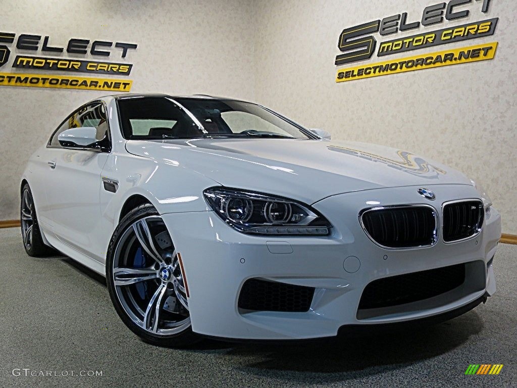 2014 M6 Coupe - Alpine White / Sakhir Orange photo #5