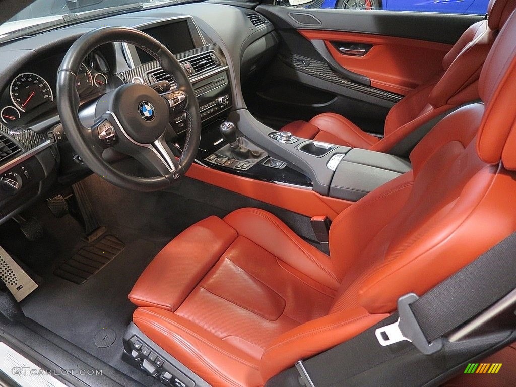 Sakhir Orange Interior 2014 BMW M6 Coupe Photo #117106045