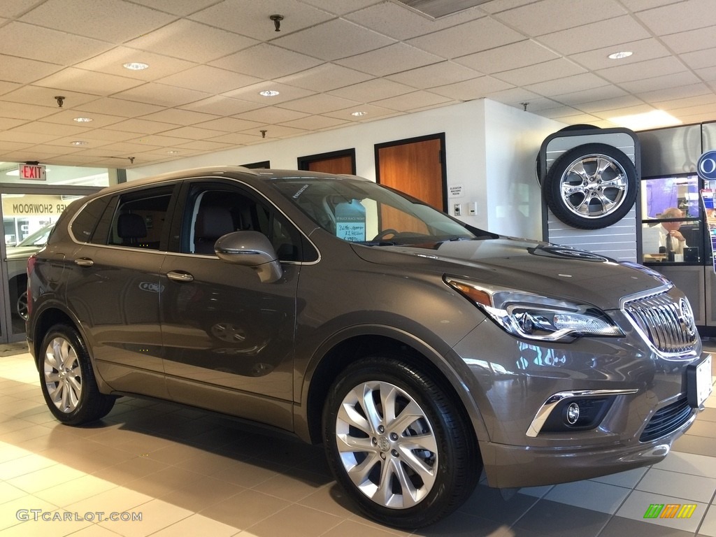 Bronze Alloy Metallic 2017 Buick Envision Premium AWD Exterior Photo #117107113