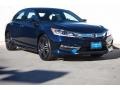 2017 Obsidian Blue Pearl Honda Accord Sport Special Edition Sedan  photo #1