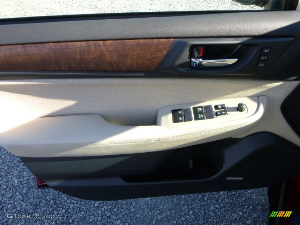 2017 Outback 2.5i Limited - Venetian Red Pearl / Warm Ivory photo #14