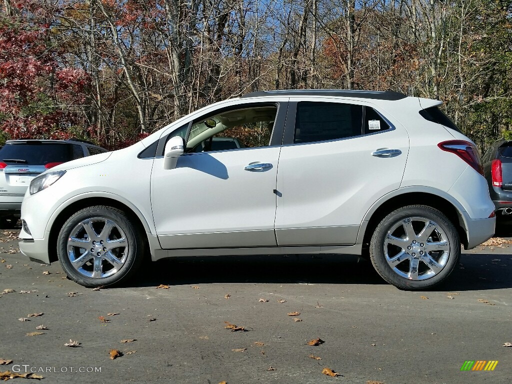 2017 Encore Essence - White Frost Tricoat / Ebony photo #3