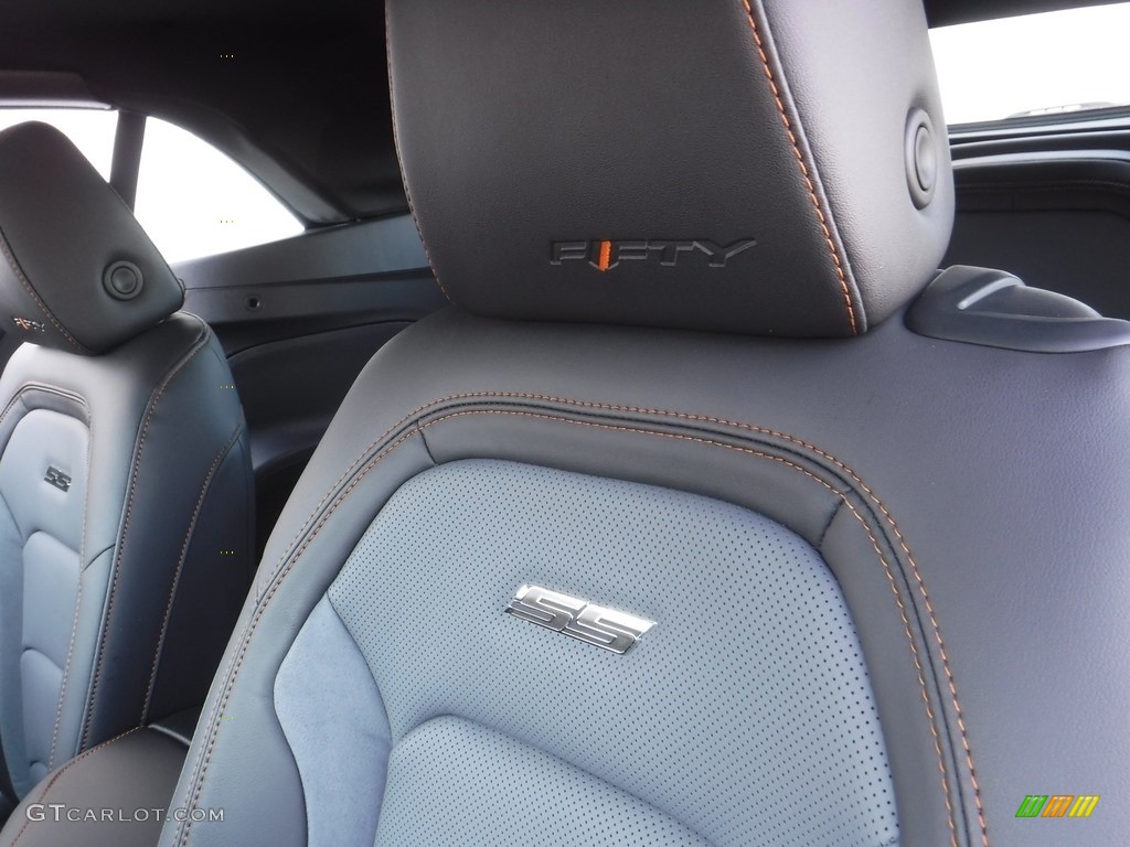 2017 Chevrolet Camaro SS Convertible 50th Anniversary Front Seat Photo #117111196