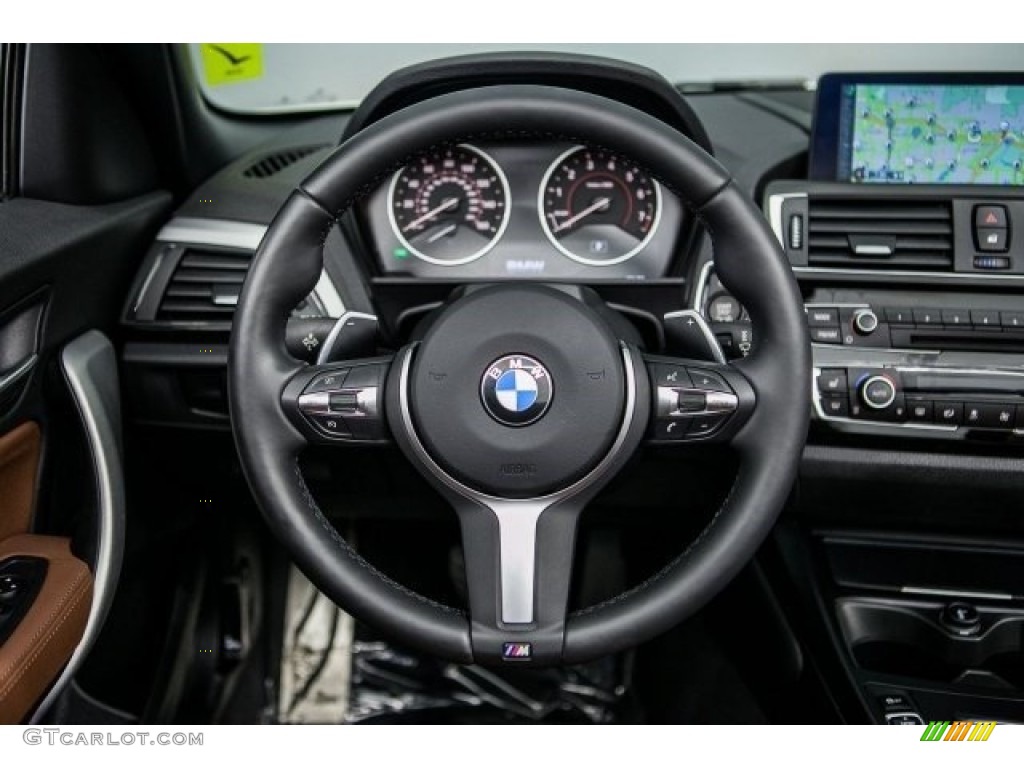 2016 BMW 2 Series 228i xDrive Convertible Terra Steering Wheel Photo #117111541