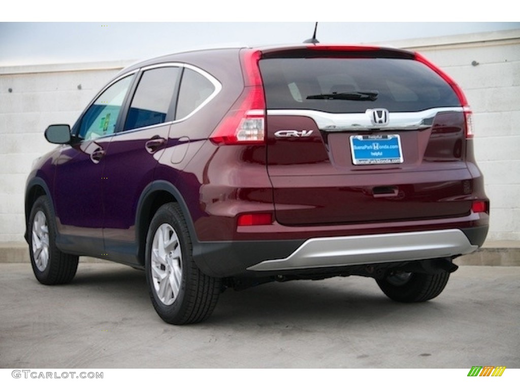 2016 CR-V EX-L - Basque Red Pearl II / Gray photo #2