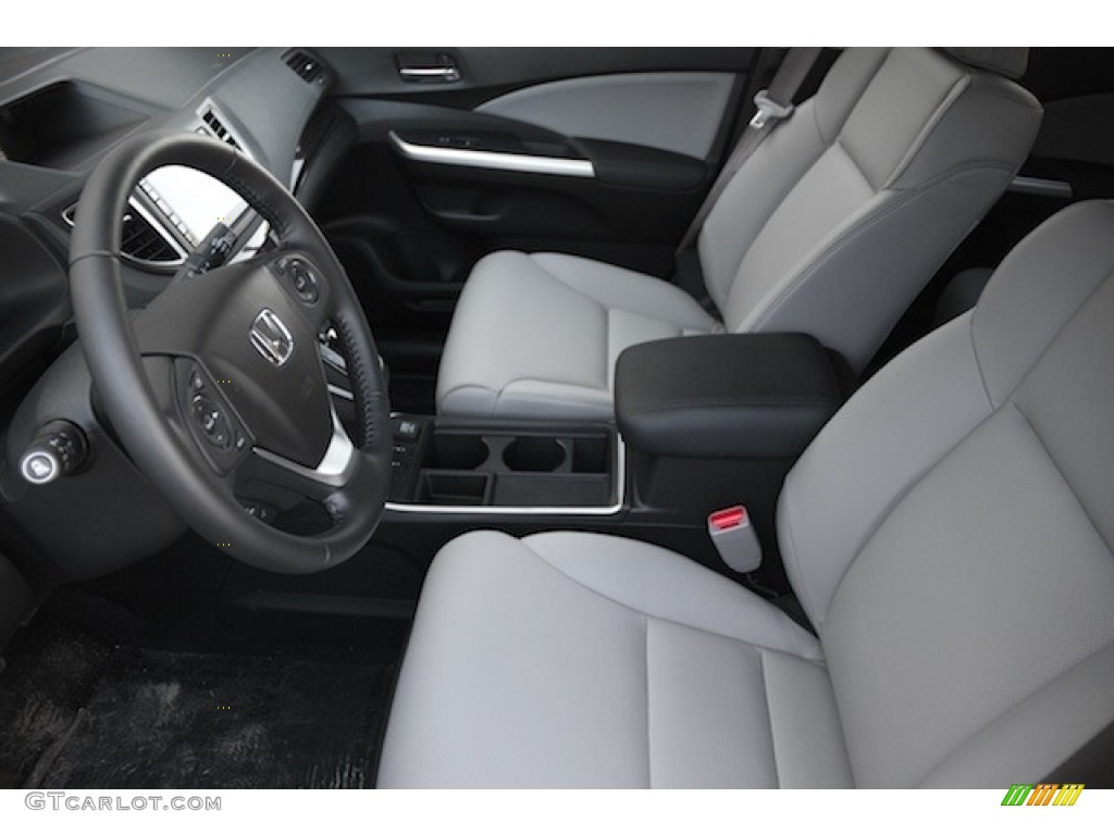 2016 CR-V EX-L - Basque Red Pearl II / Gray photo #8