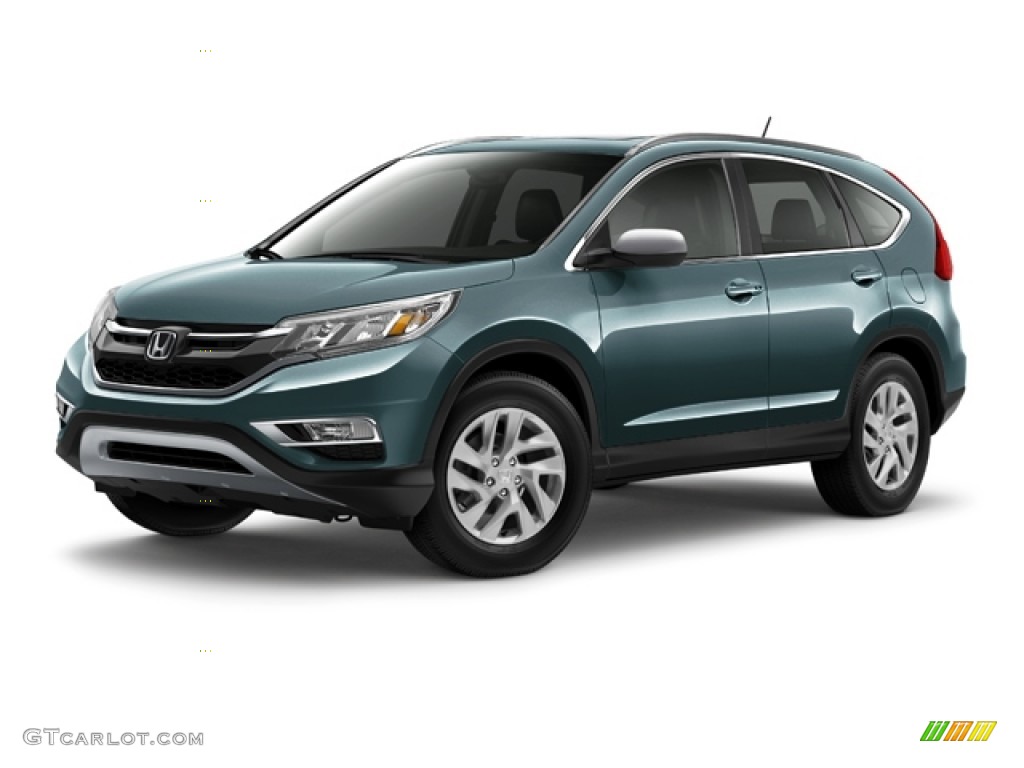 2016 CR-V EX-L - Mountain Air Metallic / Beige photo #19