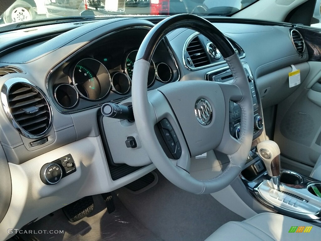 Light Titanium Interior 2017 Buick Enclave Premium AWD Photo #117113797