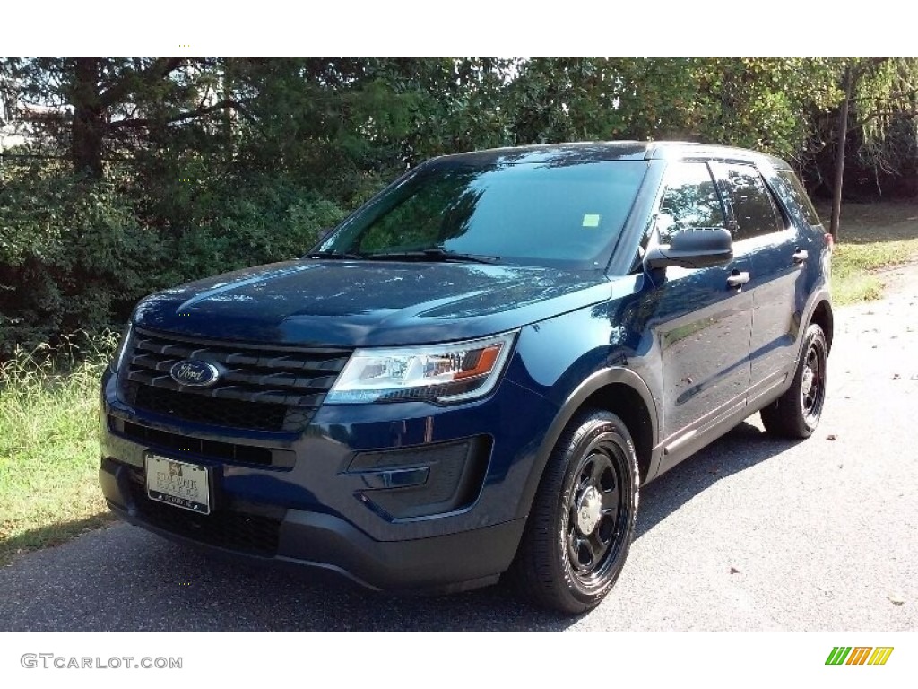 2016 Explorer Police Interceptor 4WD - Royal Blue / Ebony Black photo #2