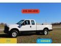 Oxford White 2009 Ford F250 Super Duty XL SuperCab 4x4